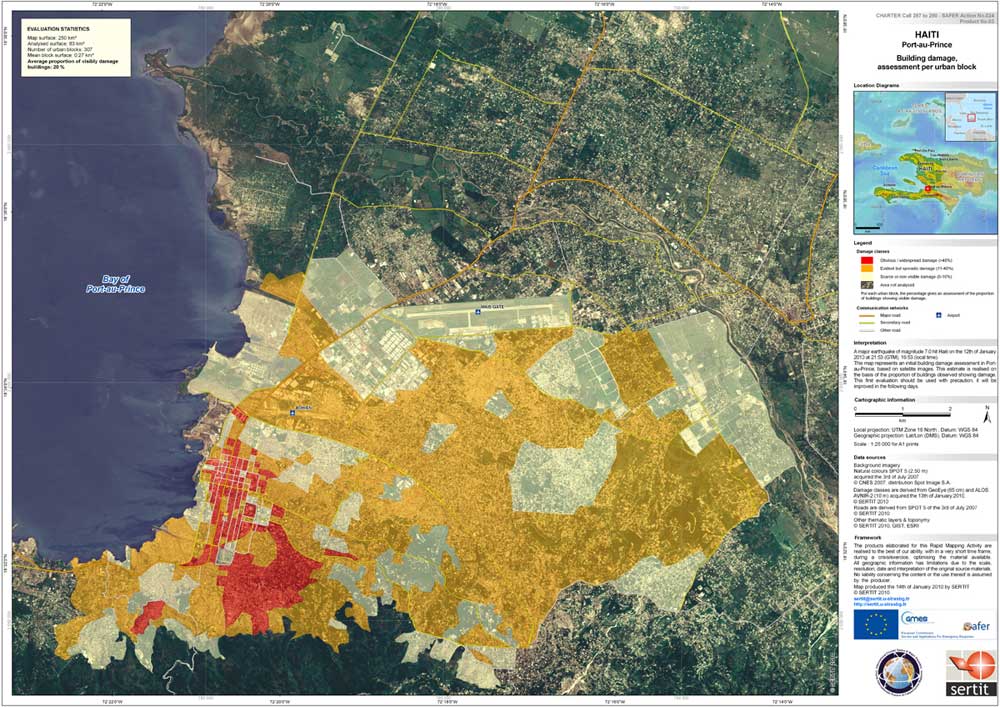 Satellite Images Help Focus Haiti Earthquake Relief